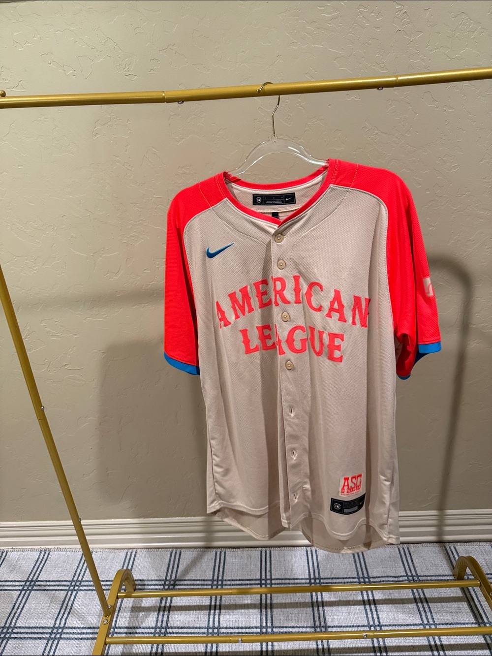 2024 All Star Jersey Texas Rangers Simen and Hat
